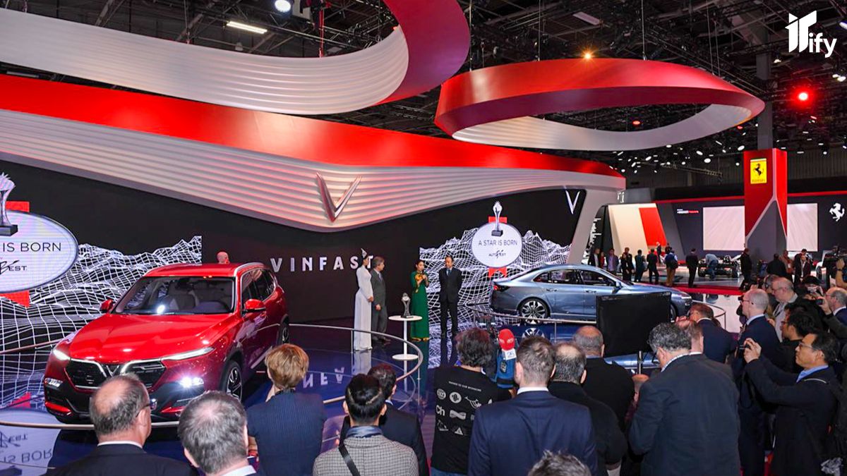 Vinfast được vinh danh giải thưởng “NGÔI SAO MỚI” tại PARIS MOTOR SHOW