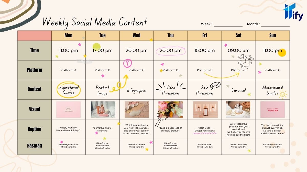 Content Calendar - Lịch biên tập nội dung