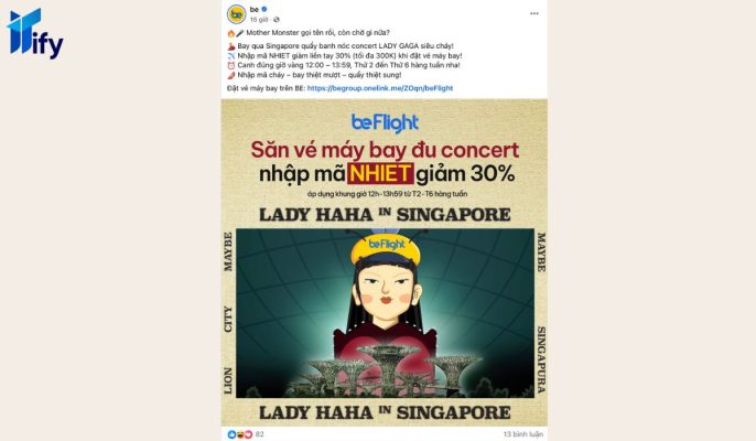 Cách Viết Content Facebook Thu Hút – 10+ Bí Quyết Giúp Tăng Tương Tác Nhanh Chóng Một ví dụ về content hiệu quả - Be