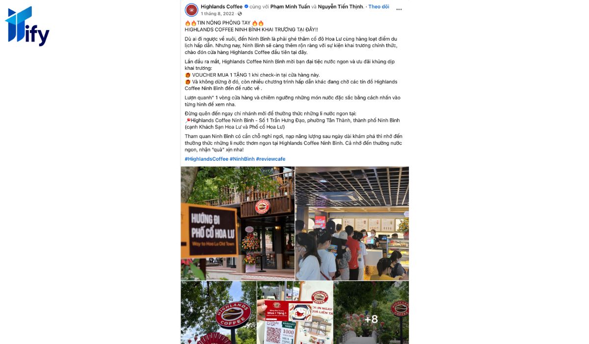 mau content khai truong quan ca phe
