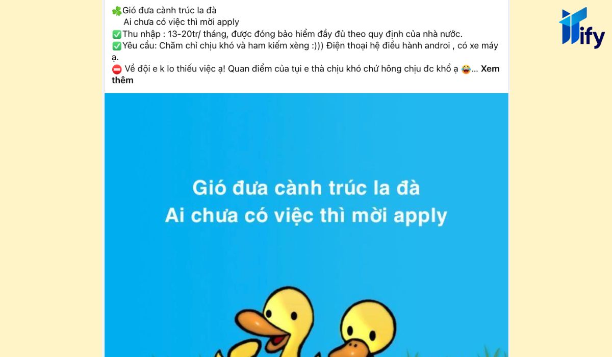 mau content tuyen dung hai huoc